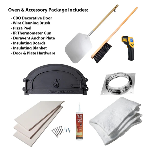 Chicago Brick Oven CBO-750 Hybrid DIY Kit