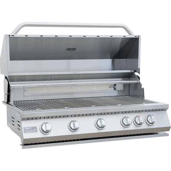 Kokomo Grills 40" 5 Burner Built in BBQ Gas Grill with Infrared Back Burner