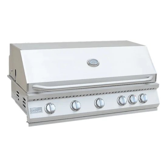 Kokomo Grills 40" 5 Burner Built in BBQ Gas Grill with Infrared Back Burner