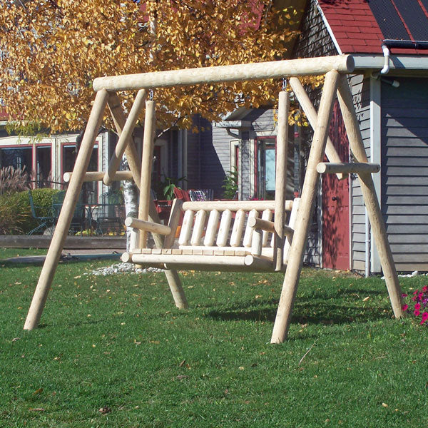 Canadian Timber A Frame Log Swing