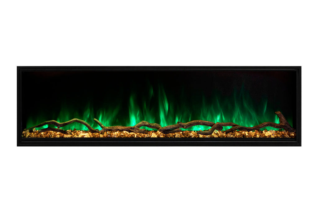 Modern Flames Landscape Pro Slim 56" Built In Linear Electric Fireplace