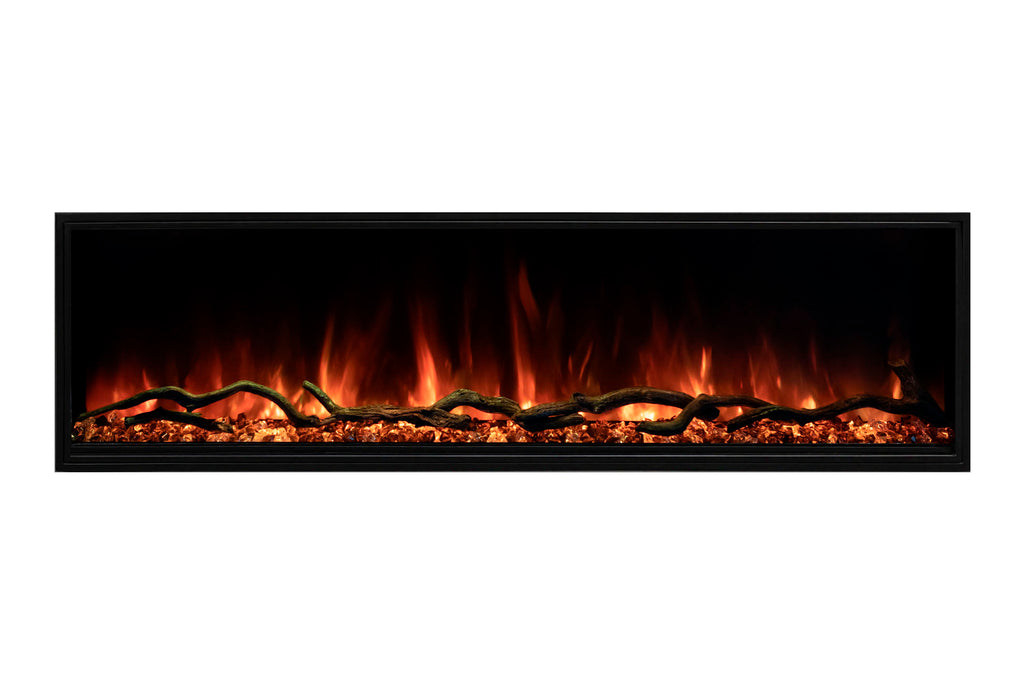 Modern Flames Landscape Pro Slim 56" Built In Linear Electric Fireplace