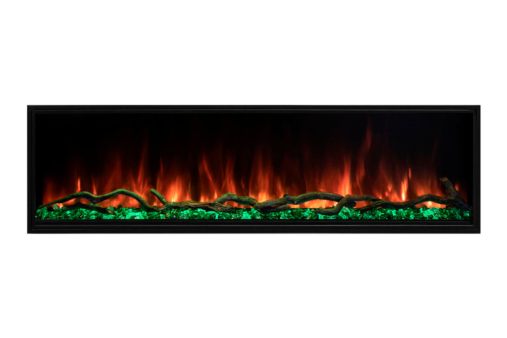 Modern Flames Landscape Pro Slim 56" Built In Linear Electric Fireplace