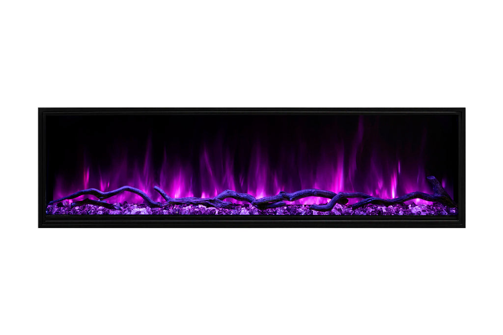 Modern Flames Landscape Pro Slim 56" Built In Linear Electric Fireplace