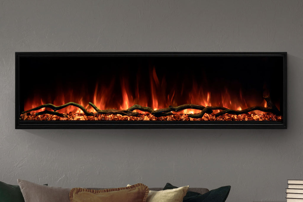 Modern Flames Landscape Pro Slim 44" Built In Linear Electric Fireplace