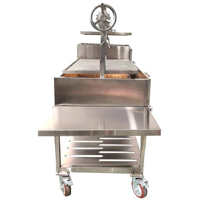 Tagwood BBQ Double Argentine Santa Maria Wood Fire & Charcoal Gaucho Grill