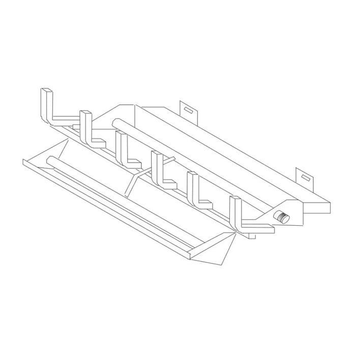 MAJESTIC GO30MTCH-HK - 30" Match Light Grand Oak Burner/Hearth Kit - 2 Tier - MAJGO30MTCH-HK