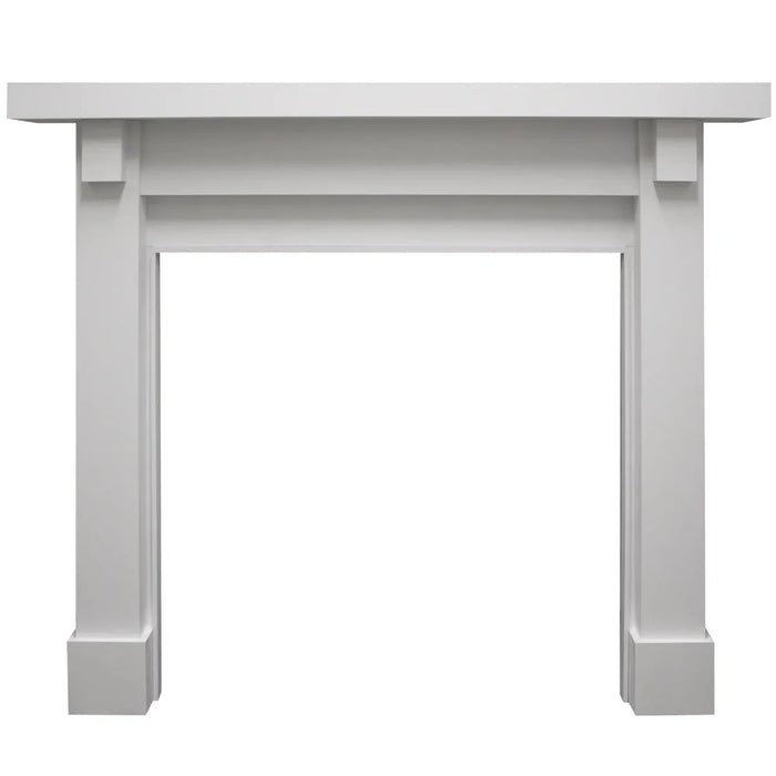 MAJESTIC Battlefield Flush Mantel, Primed MDF (AFBDMPB)