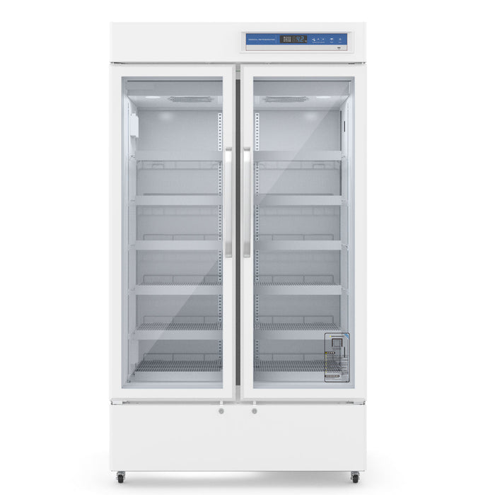 KingsBottle 2℃～8℃ 725L Upright 2-Door Medical Fridge & Lab Refrigerator