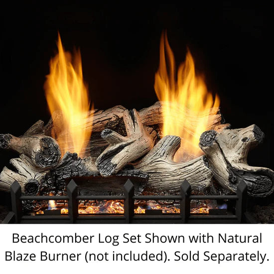 Monessen 30" 6 piece Beachcomber Burncrete refractory log set for Natural Blaze VF 24"
burner