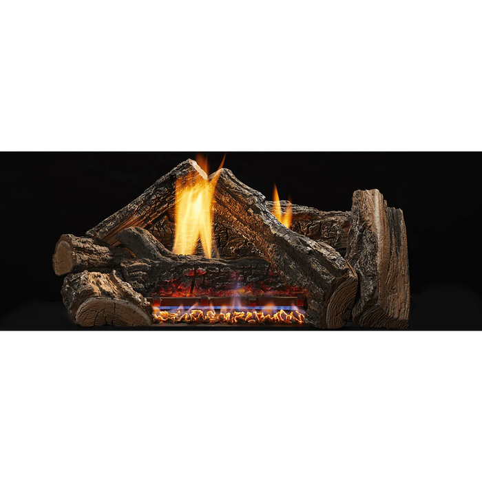 Monessen 30" Burncrete Hybrid 7 pc Dynamo Log Set for use with Glow Getter 24 inch
burner