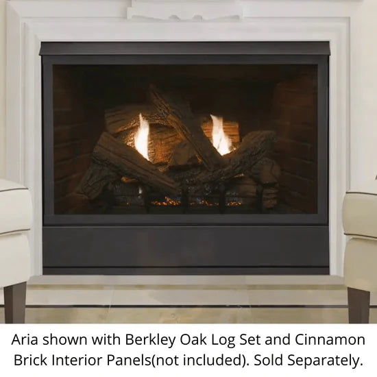 Monessen (NC) VFF36LNI - 36" Vent Free Fireplace System IPI Control 37,000 BTU N.G., traditional style - MONVFF36LNI