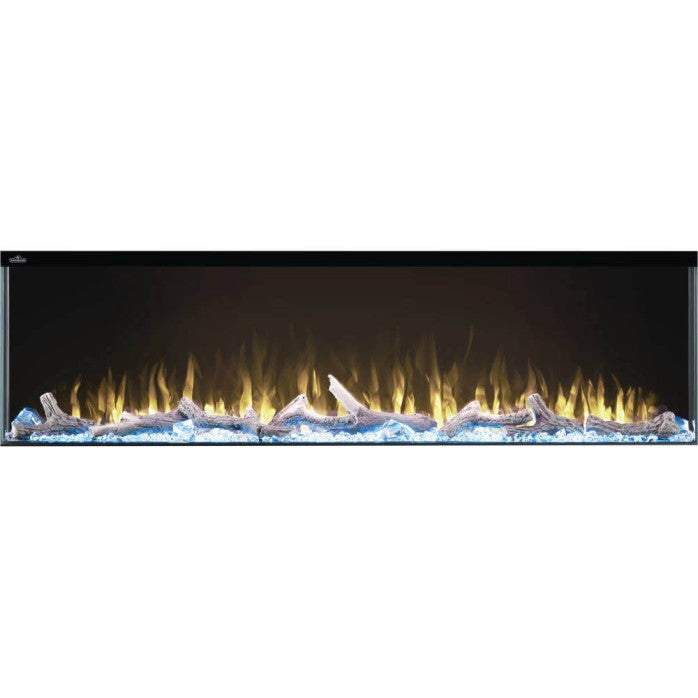 Napoleon Trivista 60 3-Sided Built-In Electric Linear Fireplace - NEFB60H-3SV