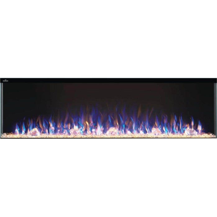 Napoleon Trivista 60 3-Sided Built-In Electric Linear Fireplace - NEFB60H-3SV