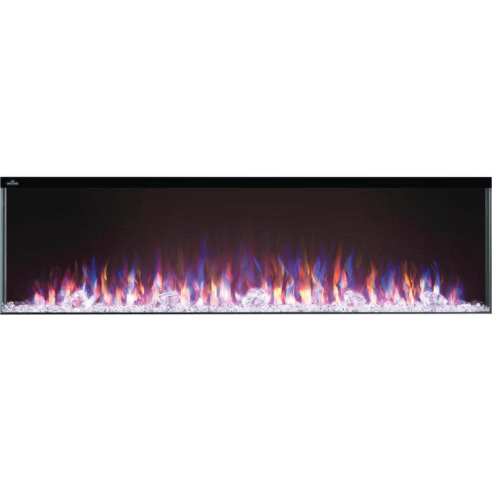 Napoleon Trivista 60 3-Sided Built-In Electric Linear Fireplace - NEFB60H-3SV