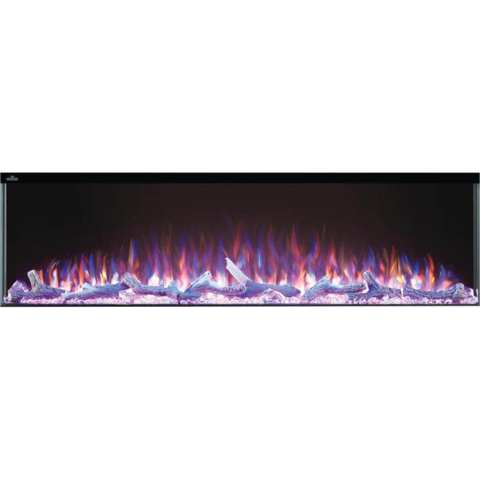 Napoleon Trivista 60 3-Sided Built-In Electric Linear Fireplace - NEFB60H-3SV