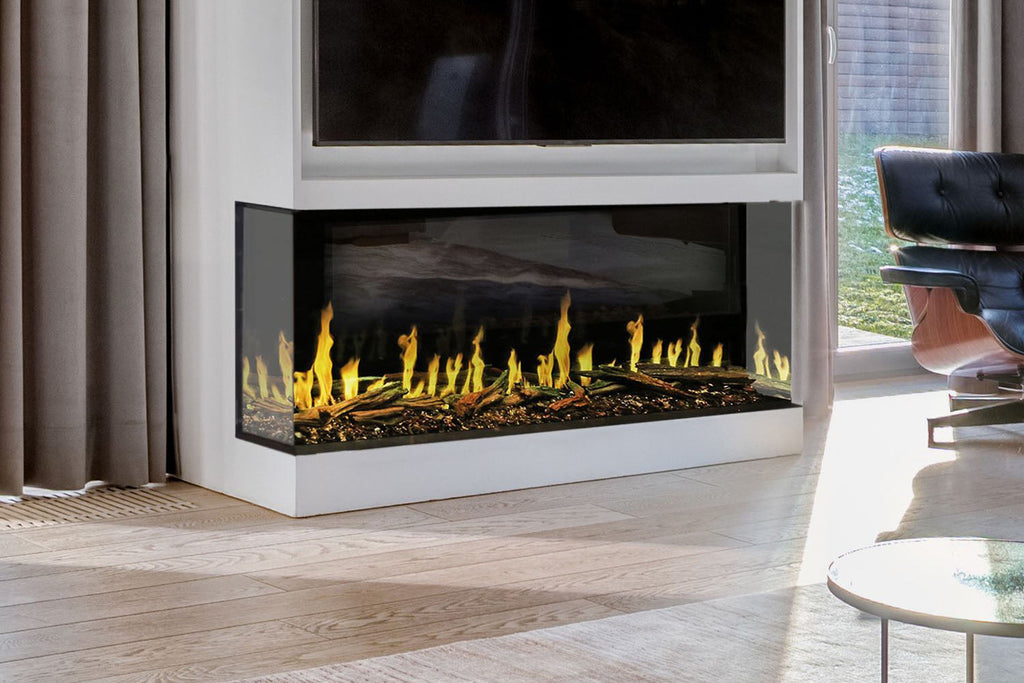 Modern Flames Orion Multi 60" Heliovision Virtual Multi-View Built-In Electric Fireplace