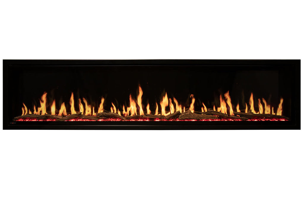 Modern Flames Orion Slim 52" Heliovision Virtual Recessed / Wall Mount Electric Fireplace