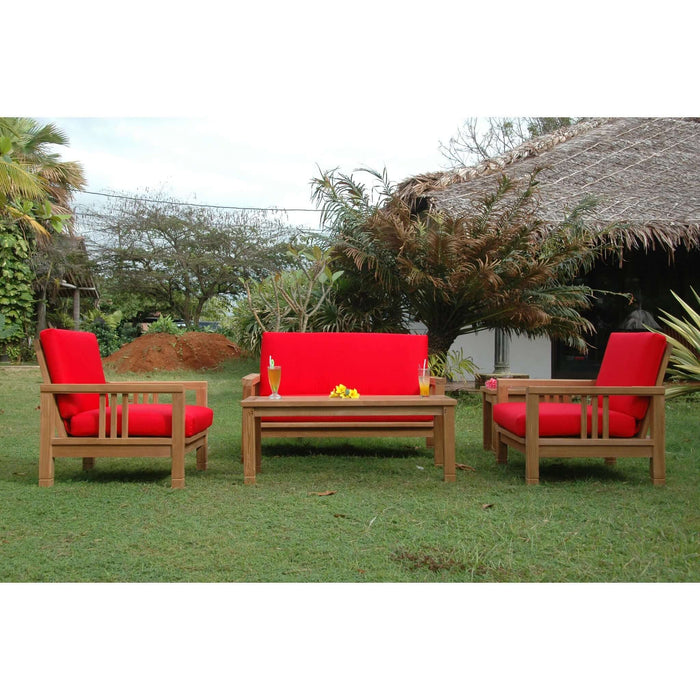 Anderson Teak SouthBay Deep Seating 5-Pieces Conversation Set A