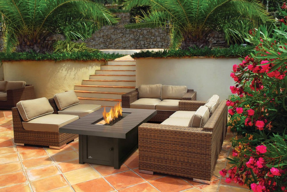 Napoleon St. Tropez Rectangle Propane Patioflame Table - STTR1-BZ