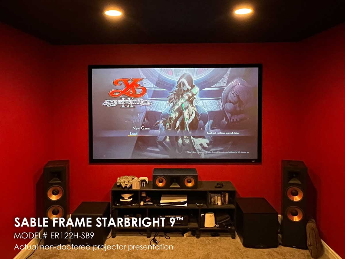 Elite Screens Sable Frame StarBright 9™