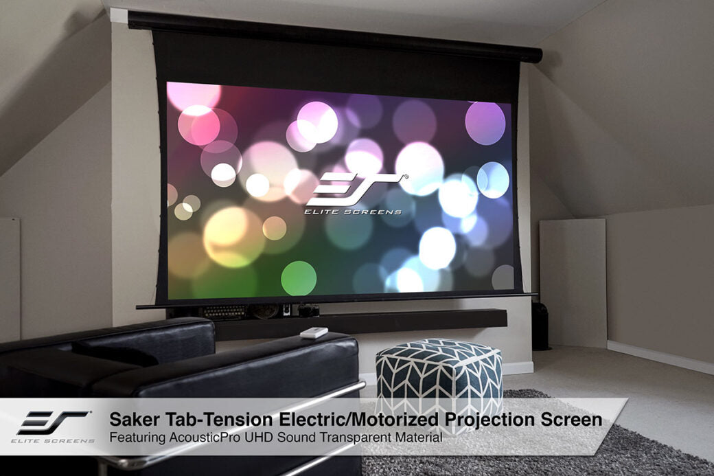 Elite Screens Saker Tab-Tension AcousticPro UHD
