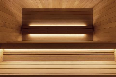 SaunaLife Model G7S-L Pre-Assembled Outdoor Home Sauna