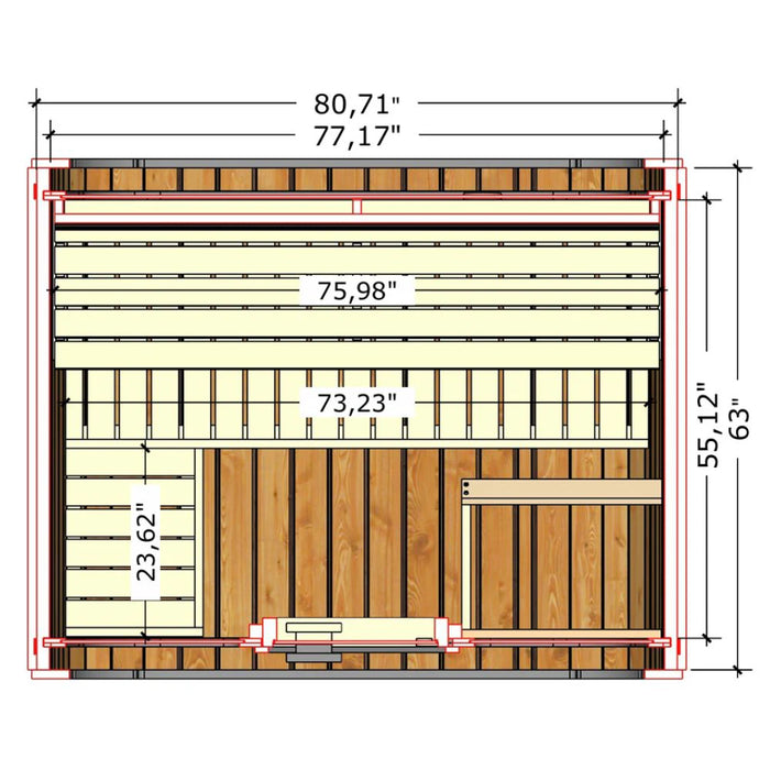 SaunaLife Model CL5G