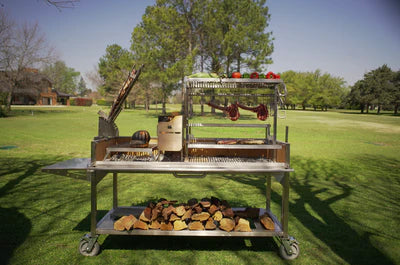 Tagwood BBQ Argentine Santa Maria Wood Fire & Charcoal Gaucho Grill