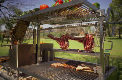 Tagwood BBQ Argentine Santa Maria Wood Fire & Charcoal Gaucho Grill