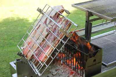 Tagwood BBQ Argentine Santa Maria Wood Fire & Charcoal Gaucho Grill