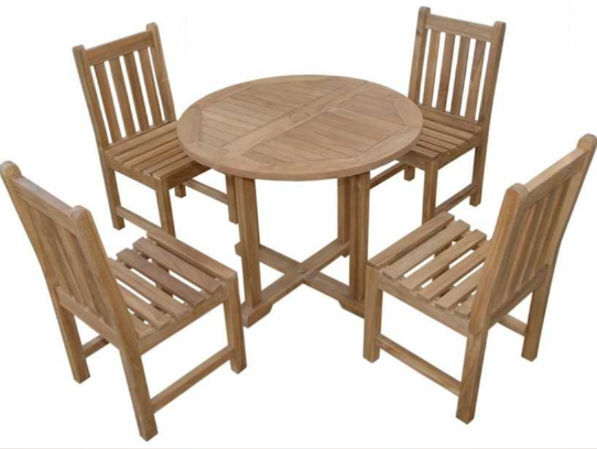 Anderson Teak Montage Braxton 5- Piece Dining Set C