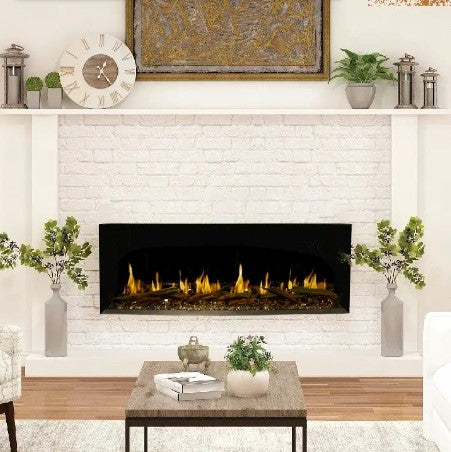 Modern Flames Orion Multi 120" Virtual Fireplace | Recessed Mount | Single Or Multi-Sided