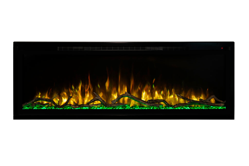 Modern Flames Spectrum Slimline 74'' Wall Mount / Recessed Linear Electric Fireplace