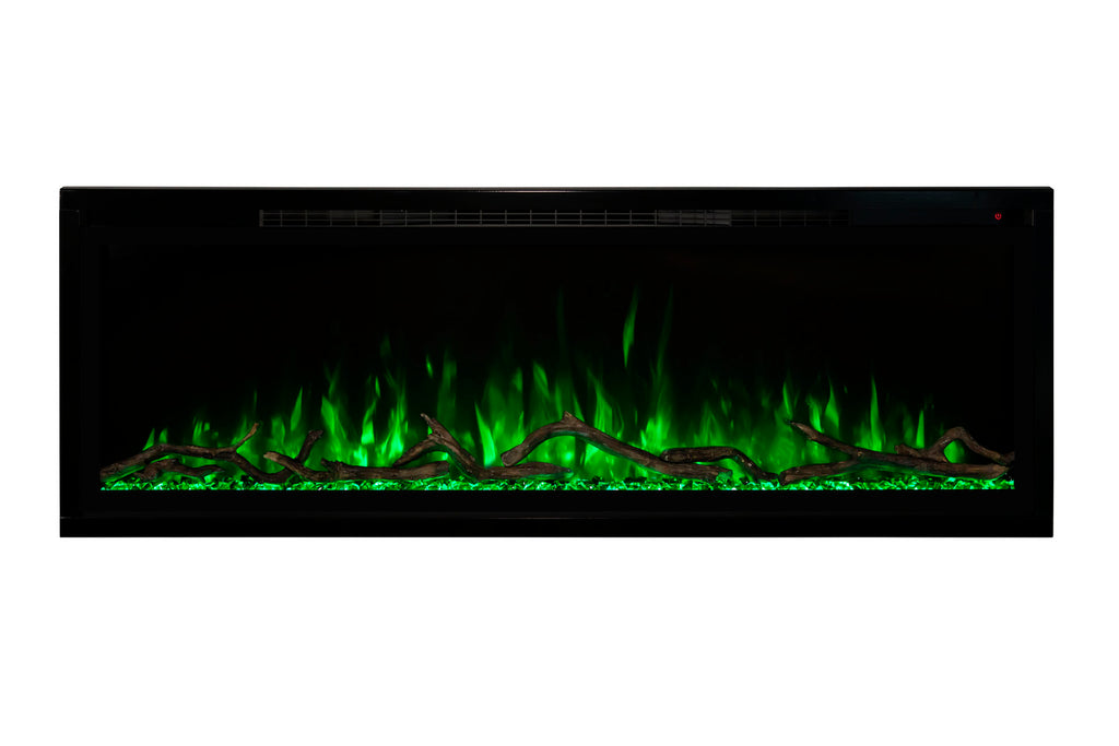 Modern Flames Spectrum Slimline 60'' Wall Mount / Recessed Linear Electric Fireplace