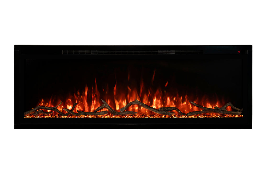 Modern Flames Spectrum Slimline 100'' Wall Mount / Recessed Linear Electric Fireplace