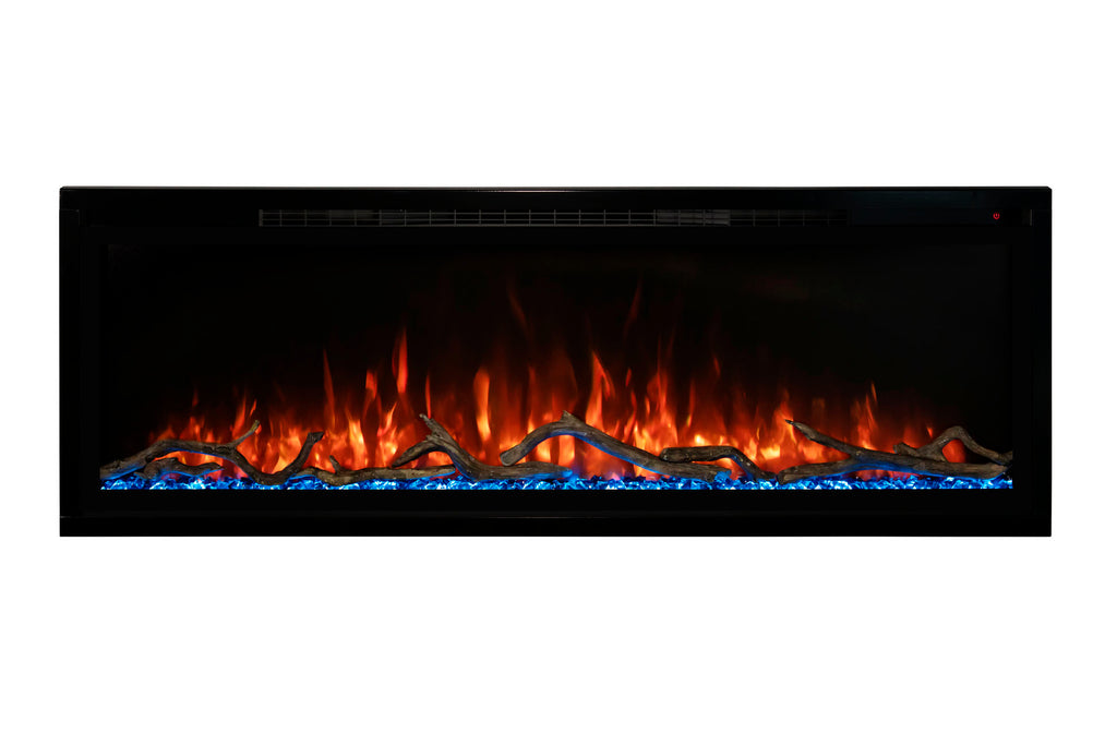 Modern Flames Spectrum Slimline 50'' Wall Mount / Recessed Linear Electric Fireplace