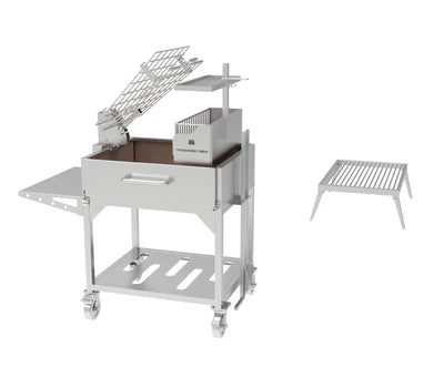 Tagwood BBQ Argentine Clamp Grill with firebox