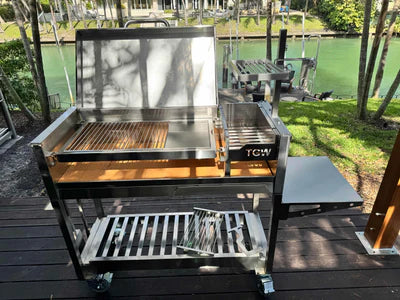 Tagwood BBQ Argentine Wood Fire & Charcoal Gaucho Grill