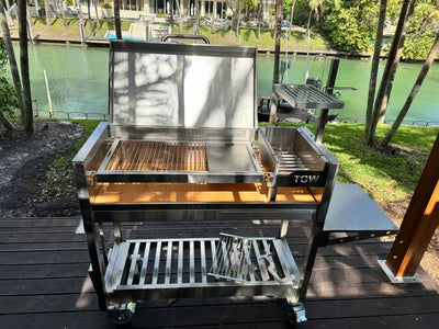 Tagwood BBQ Argentine Wood Fire & Charcoal Gaucho Grill