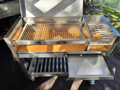 Tagwood BBQ Argentine Wood Fire & Charcoal Gaucho Grill