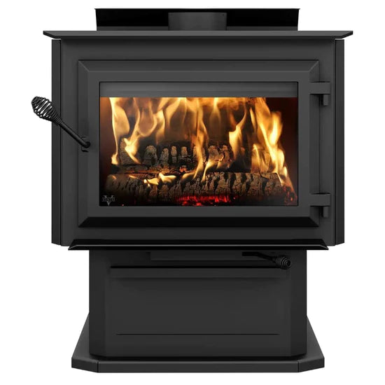 Ventis HES350 Extra Large Wood Stove on Pedestal