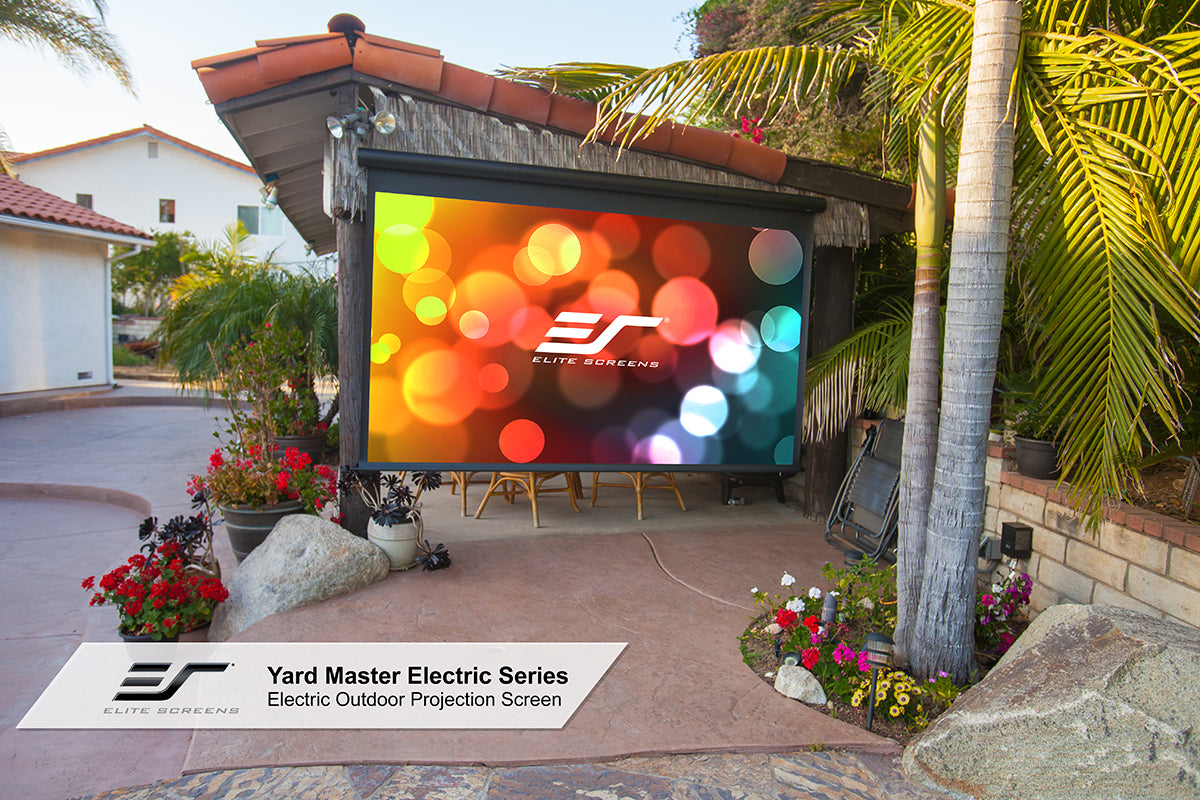 Elite Screens Yard Master Electric