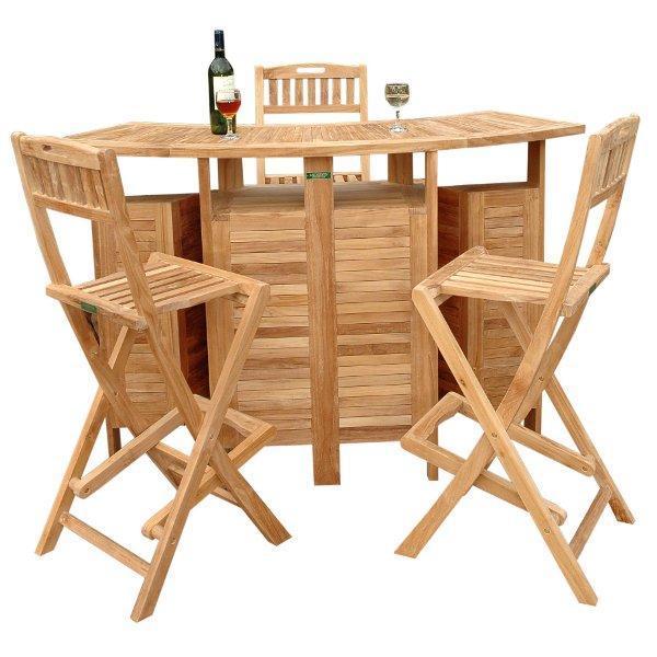 Anderson Teak Altavista 5-Pieces Bar Set