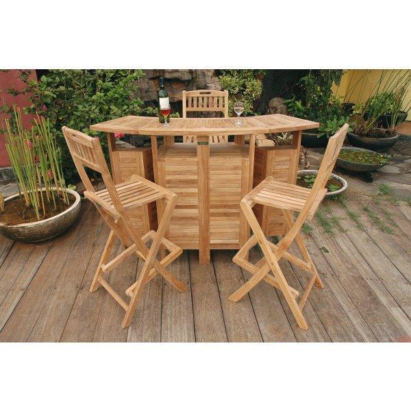 Anderson Teak Altavista 5-Pieces Bar Set