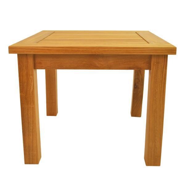 Anderson Teak Bahama 35" Square Table Small Slats