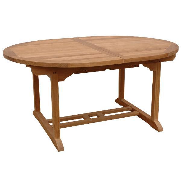 Anderson Teak Bahama 87" Oval Extension Table Extra Thick Wood
