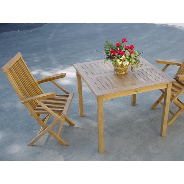 Anderson Teak Bahama Classic 3-Pieces Bistro Table