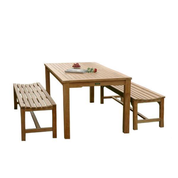 Anderson Teak Bahama Hampton 3-Pieces Dining Set