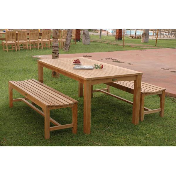 Anderson Teak Bahama Hampton 3-Pieces Dining Set